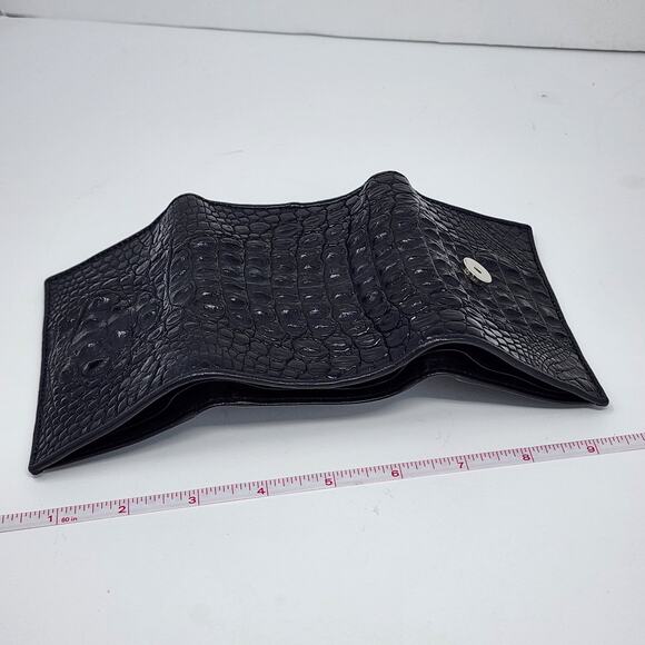 Black Crocodile Wallet - Picture 7 of 12